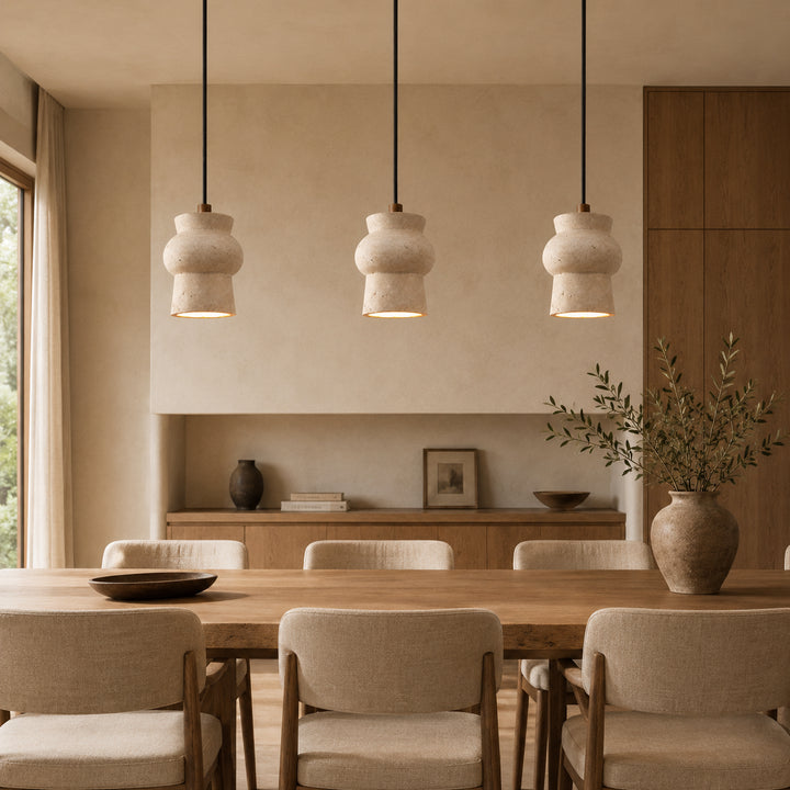 Marevra Travertine Pendant Light 2