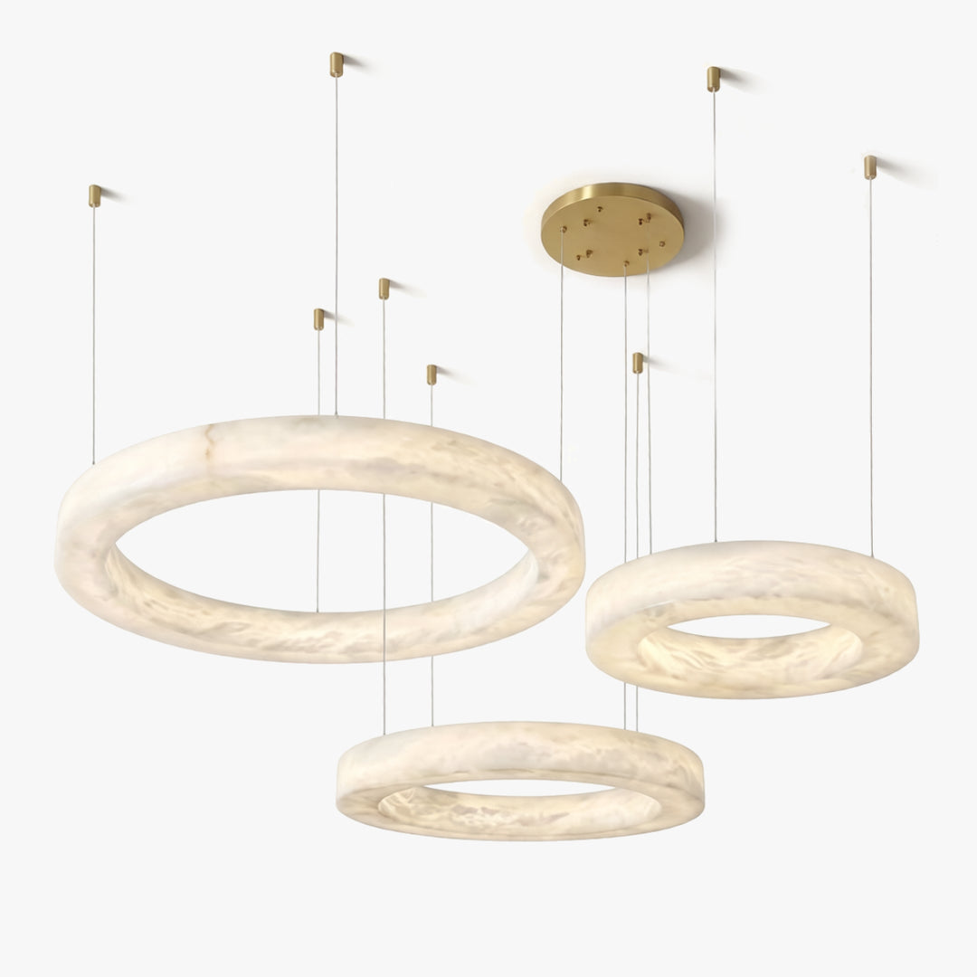 Marika Alabaster Chandelier 1