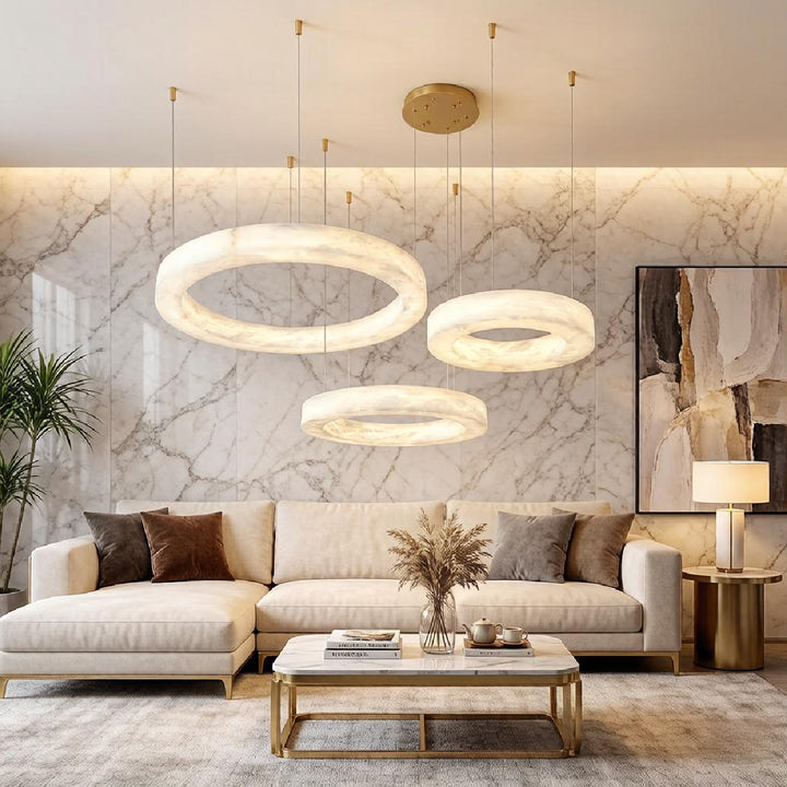 Marika Alabaster Chandelier 10