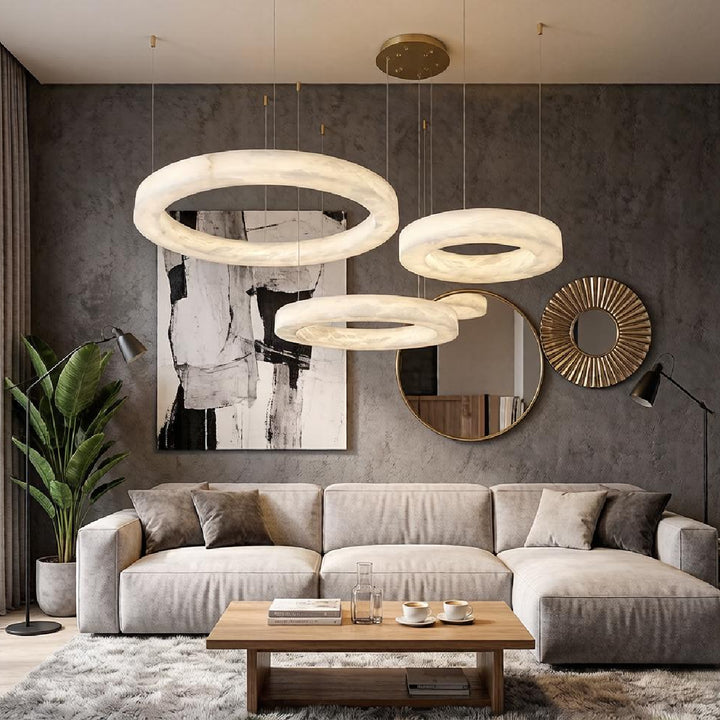 Marika Alabaster Chandelier 11