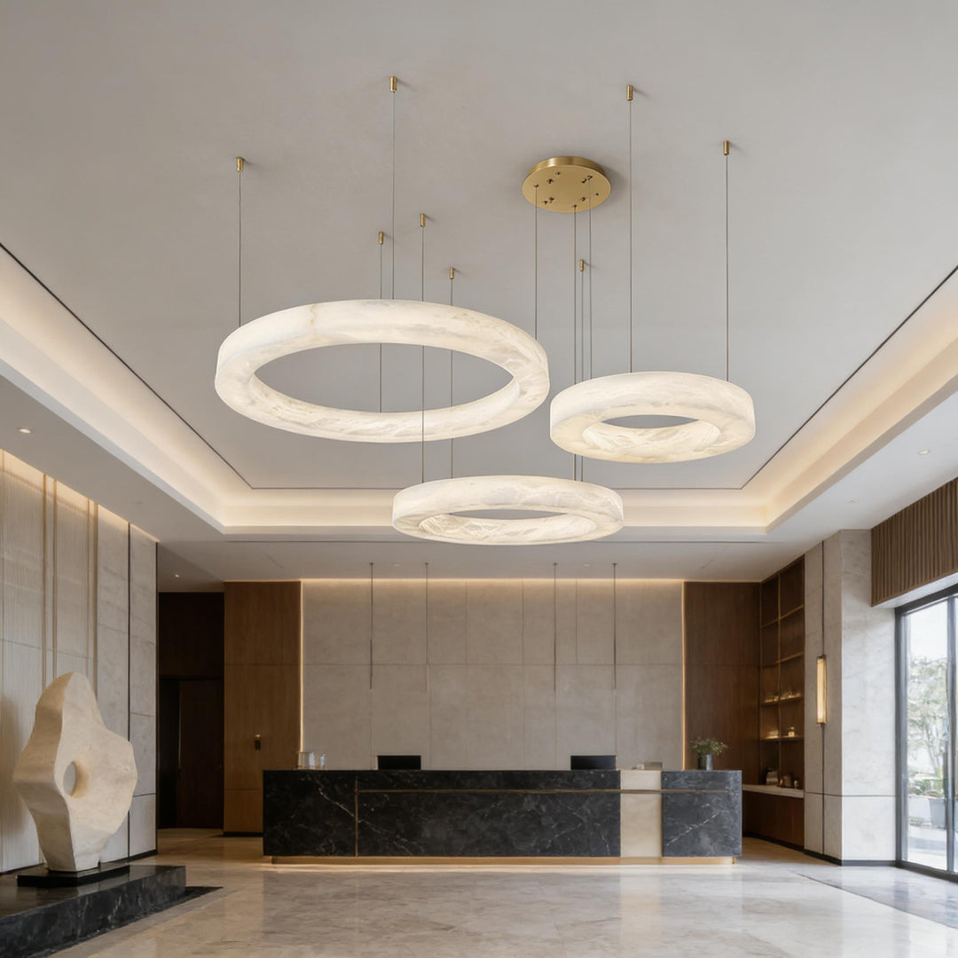 Marika Alabaster Chandelier – AIBIALIGHT