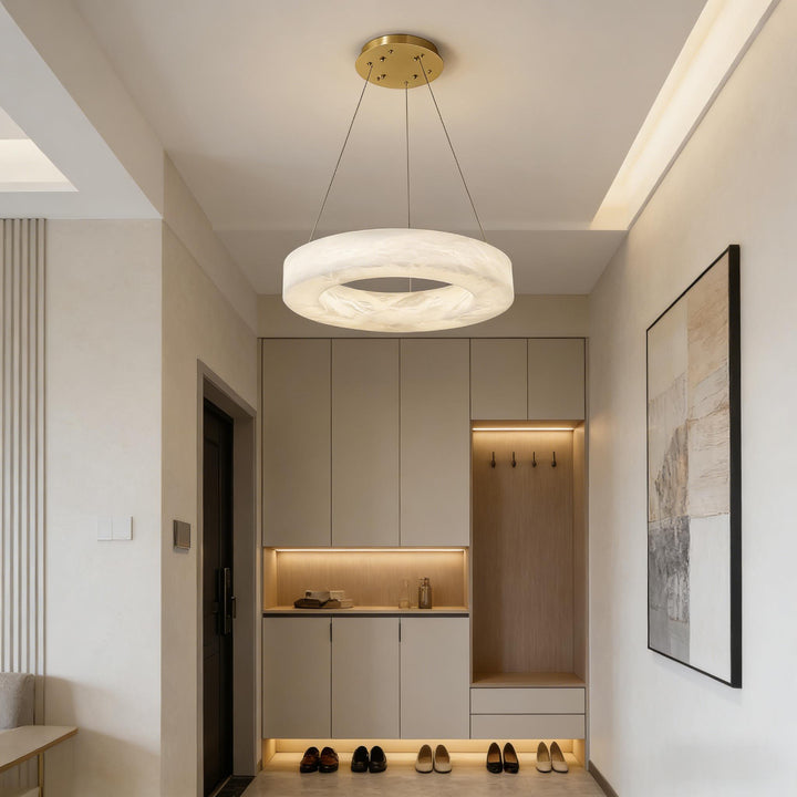 Marika Alabaster Pendant Light 11