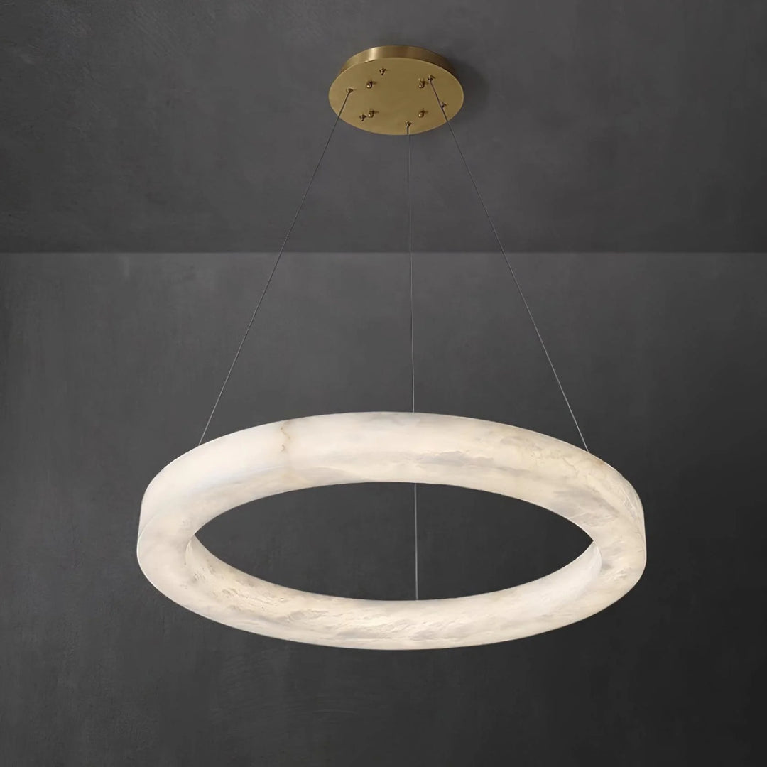 Marika Alabaster Pendant Light 13