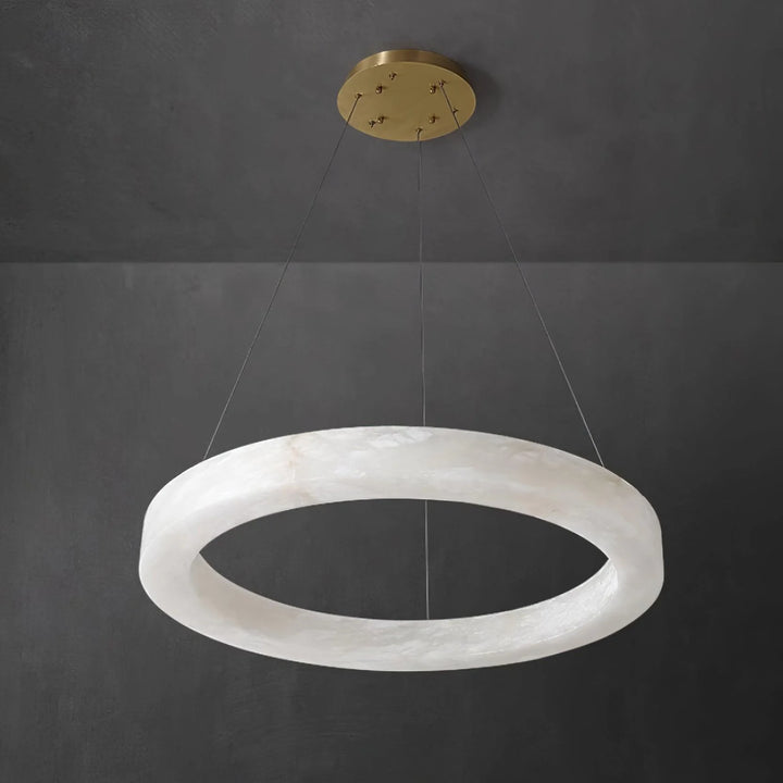 Marika Alabaster Pendant Light 14