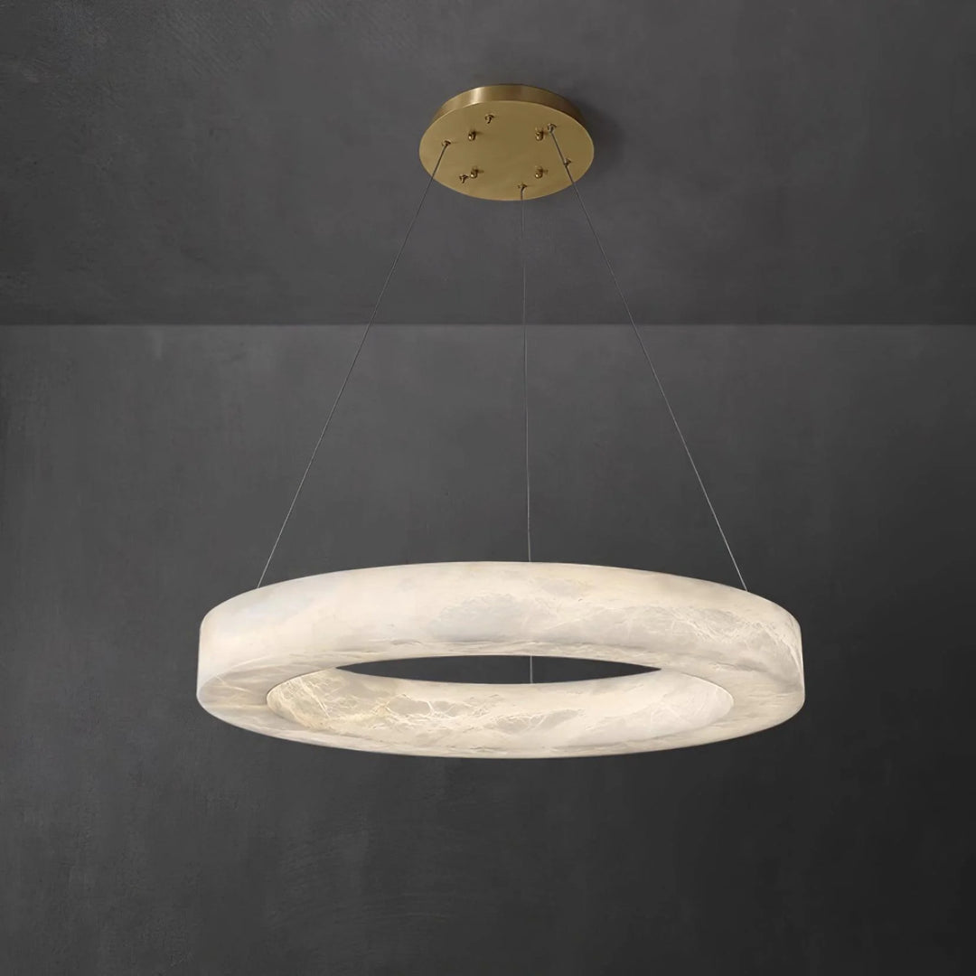 Marika Alabaster Pendant Light 15