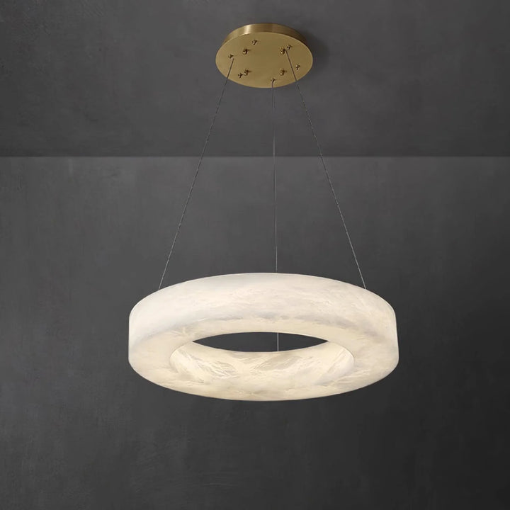 Marika Alabaster Pendant Light 16