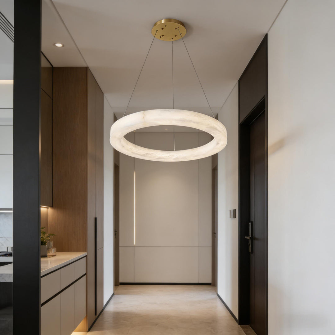 Marika Alabaster Pendant Light 6
