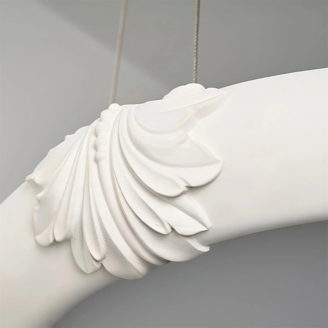 Marika Plaster Chandelier 13