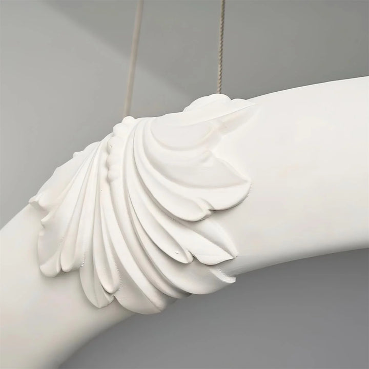 Marika Plaster Chandelier 13