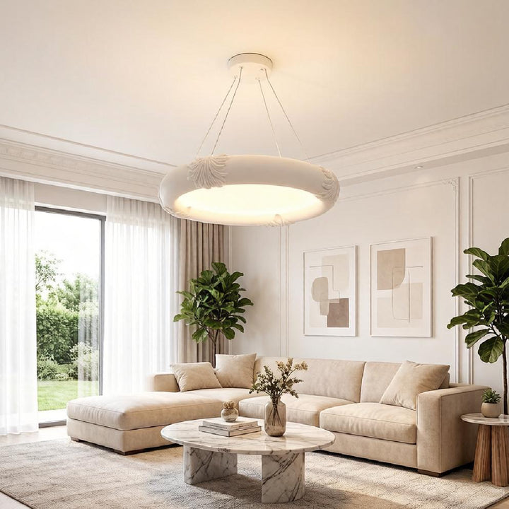 Marika Plaster Chandelier 6