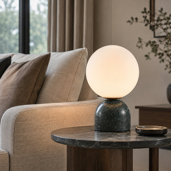 Mavrelune Marble Globe Table Lamp 4