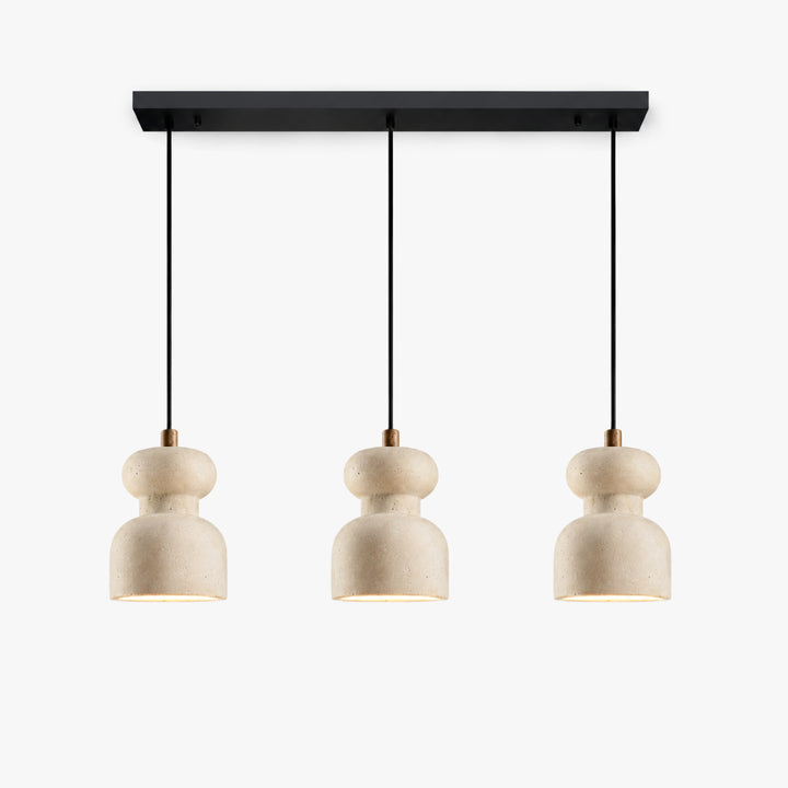 Mavreno Three Headed Long Chandeliers 1