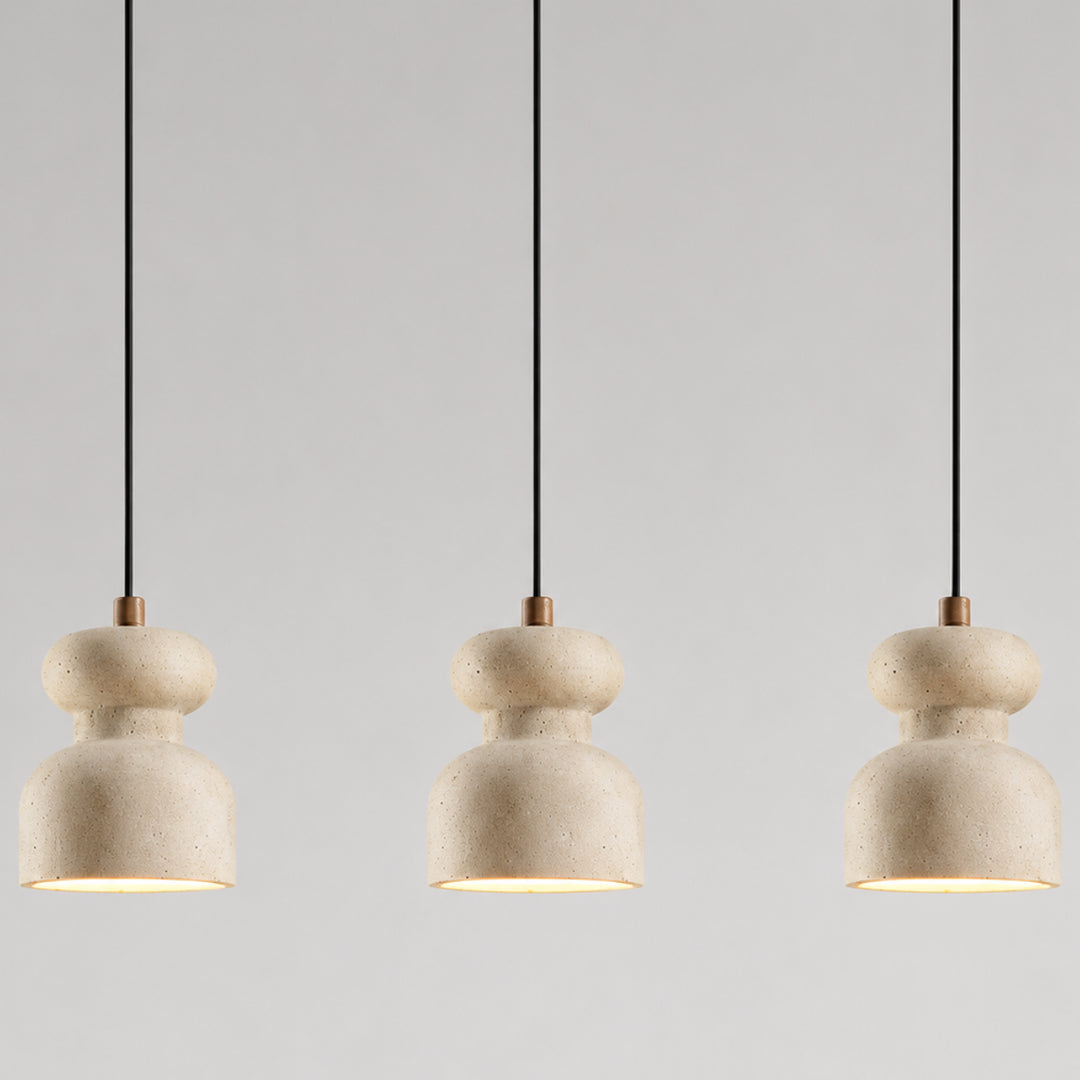 Mavreno Three Headed Long Chandeliers 8
