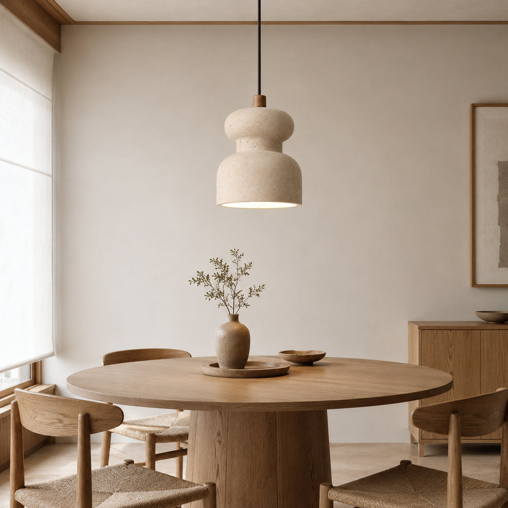 Mavreno Travertine Pendant Light 3