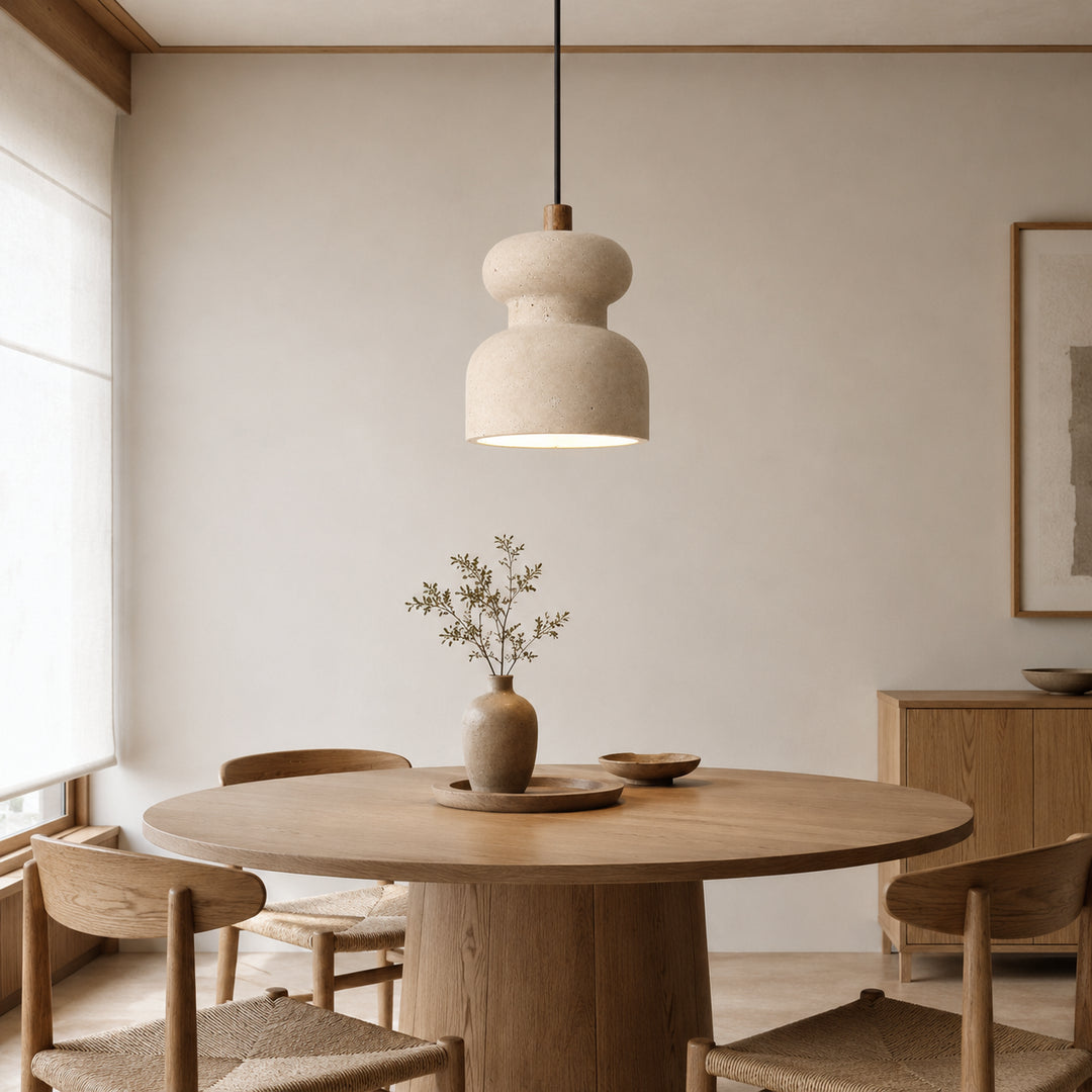 Mavreno Travertine Pendant Light 3