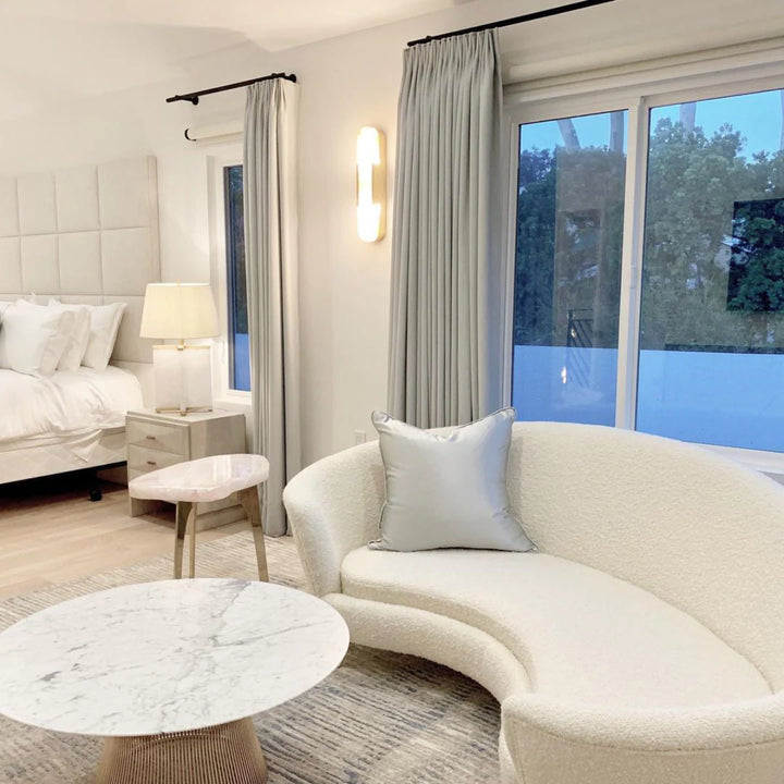 Melange längliche Alabaster-Wandleuchte