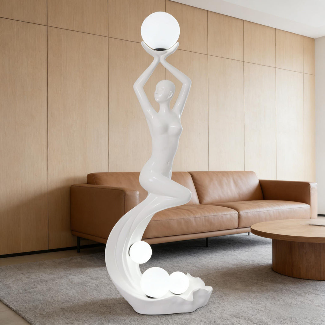 Mermaid Sculpture Floor Lamp 13