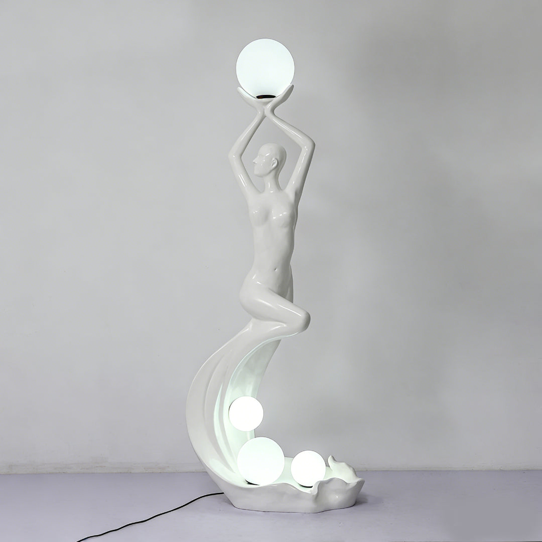 Mermaid Sculpture Floor Lamp 3