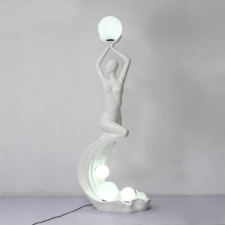 Mermaid Sculpture Floor Lamp 3