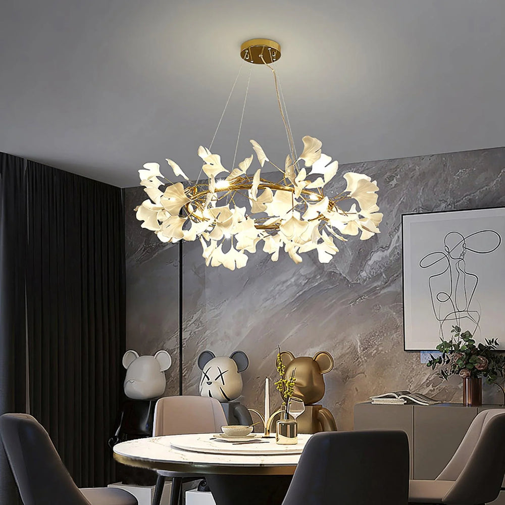 Meron Gingko Chandelier 17