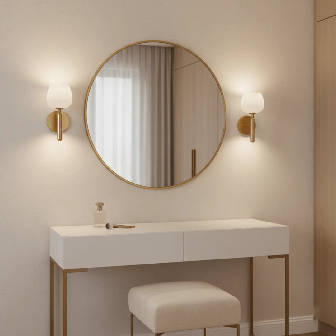 Mian Alabaster Wandleuchte