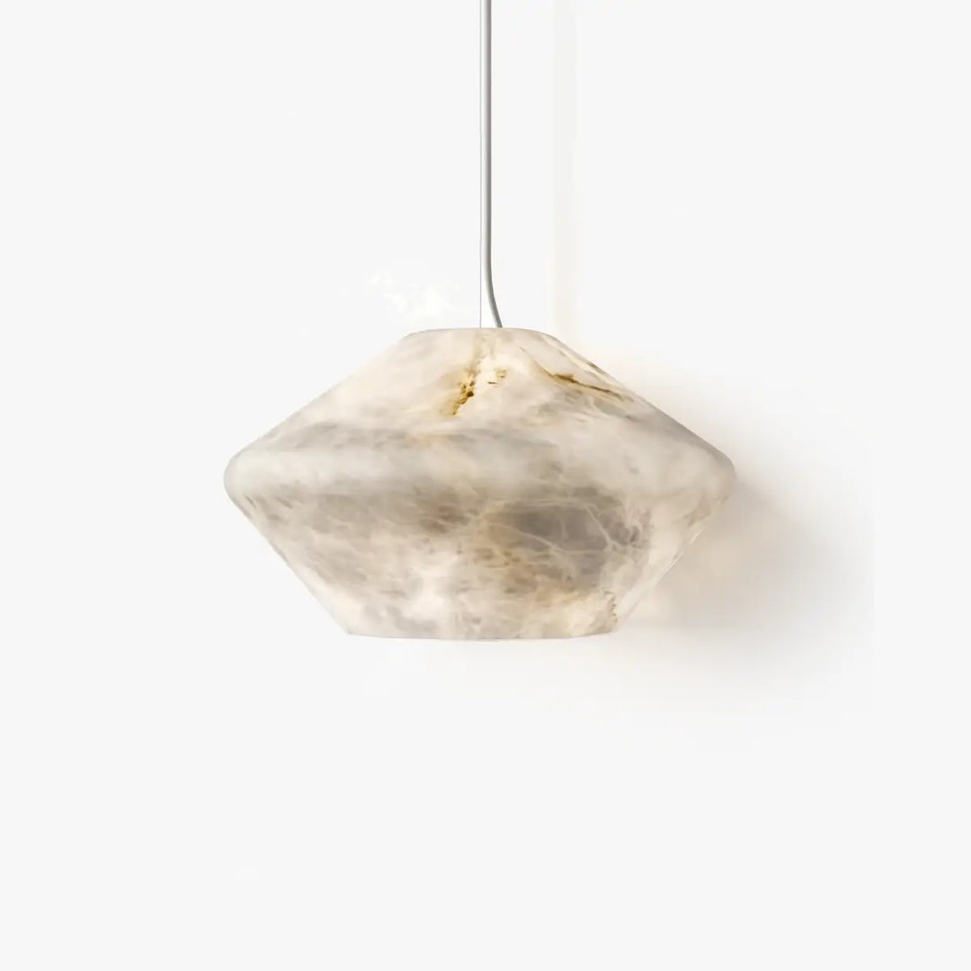 Mira Pebble Alabaster Pendant Light 1