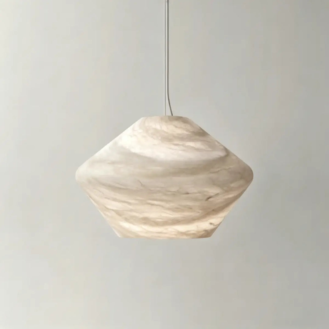 Mira Pebble Alabaster Pendant Light 3