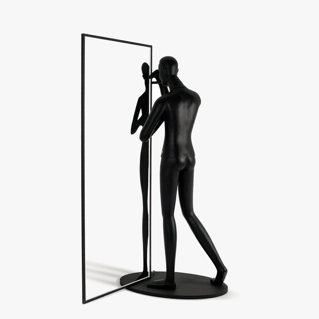 Mirror Sculpture Floor Lamp 1