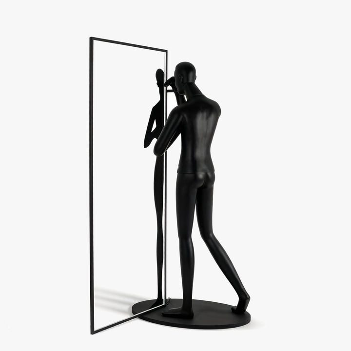 Mirror Sculpture Floor Lamp 1