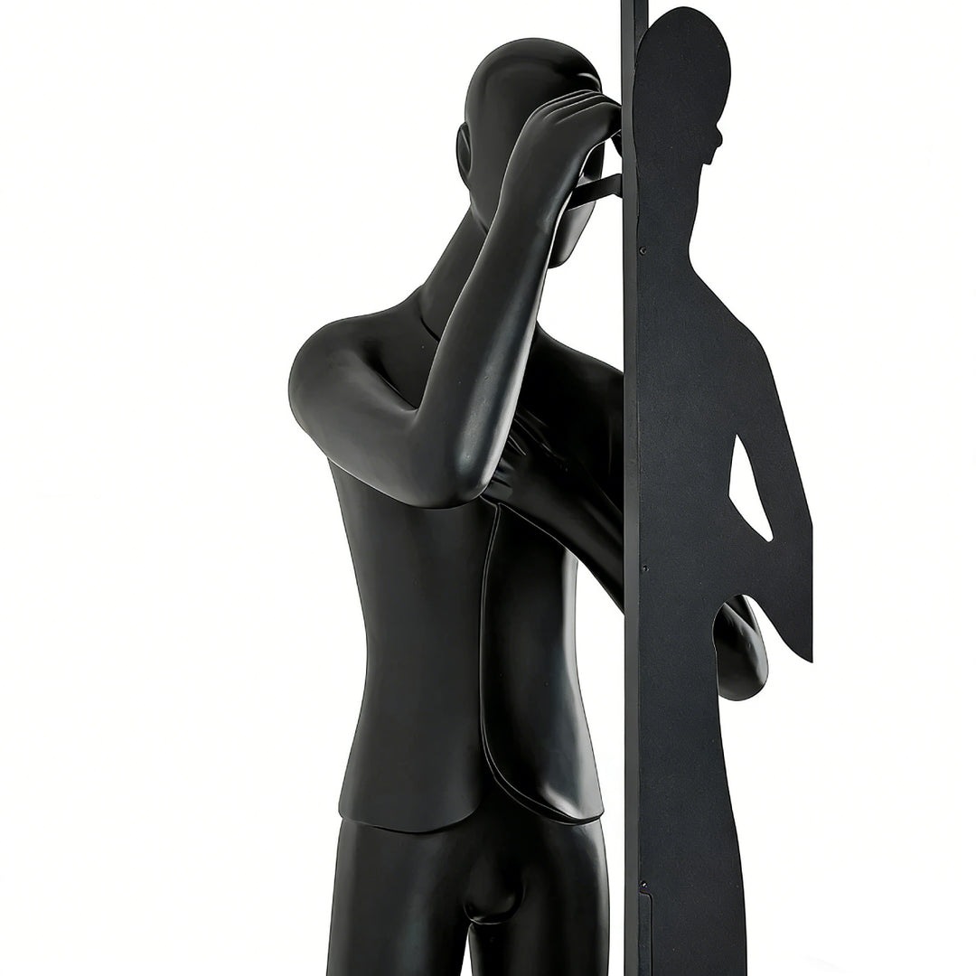 Mirror Sculpture Floor Lamp 4