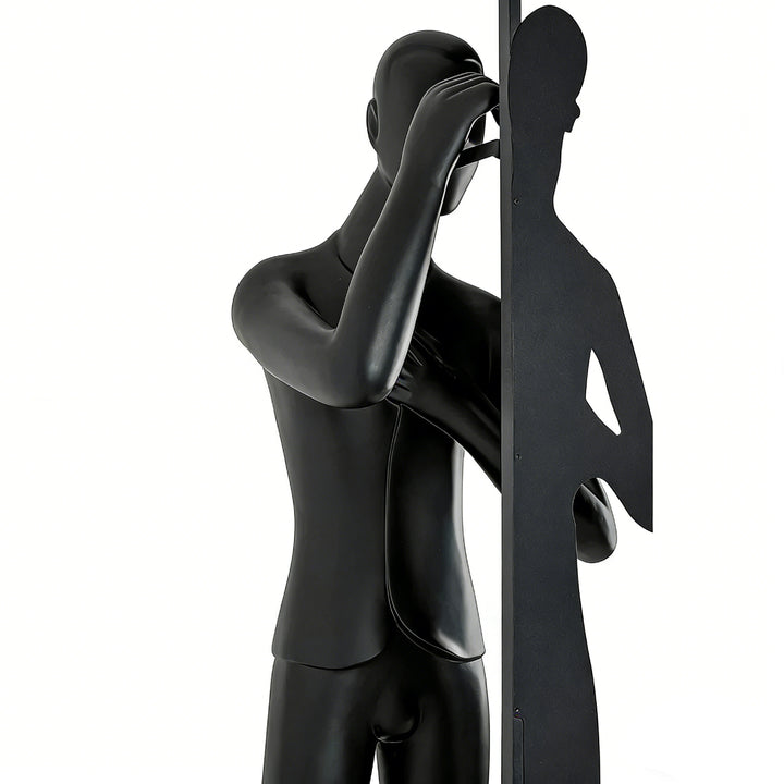 Mirror Sculpture Floor Lamp 4
