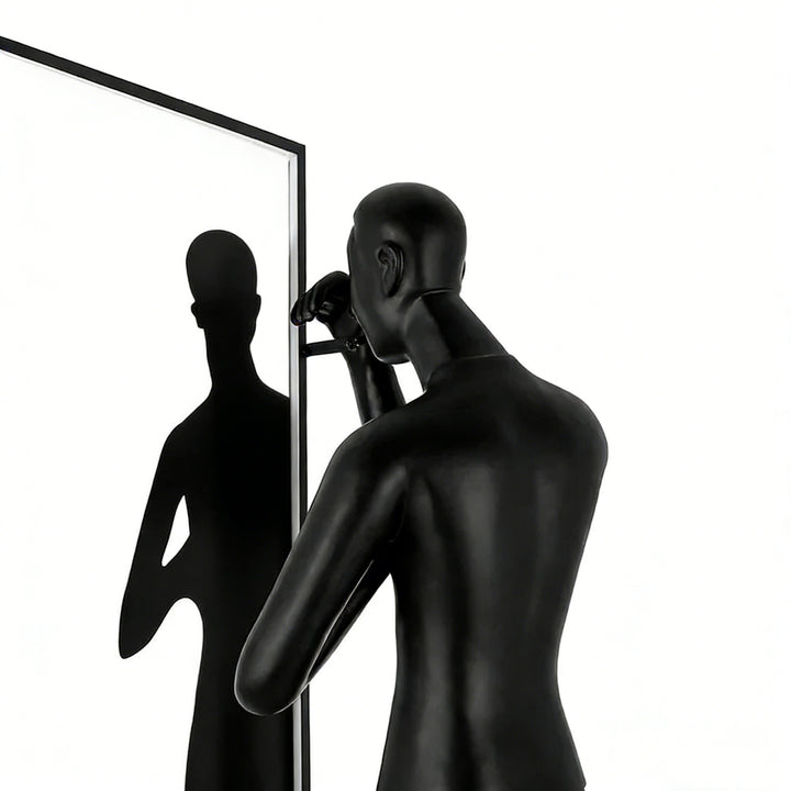 Mirror Sculpture Floor Lamp 8