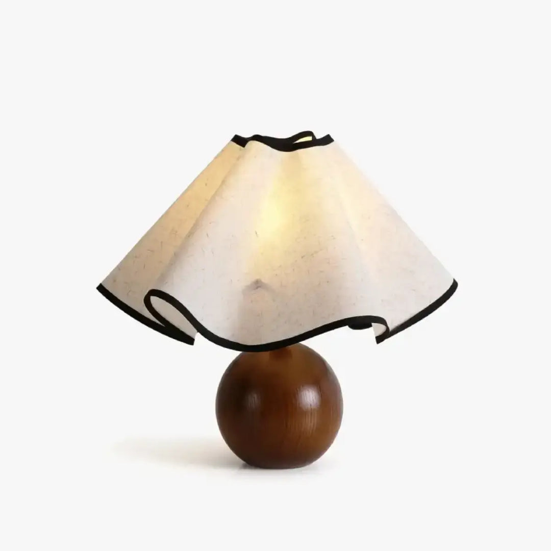 Modern Scalloped Table Lamp 1