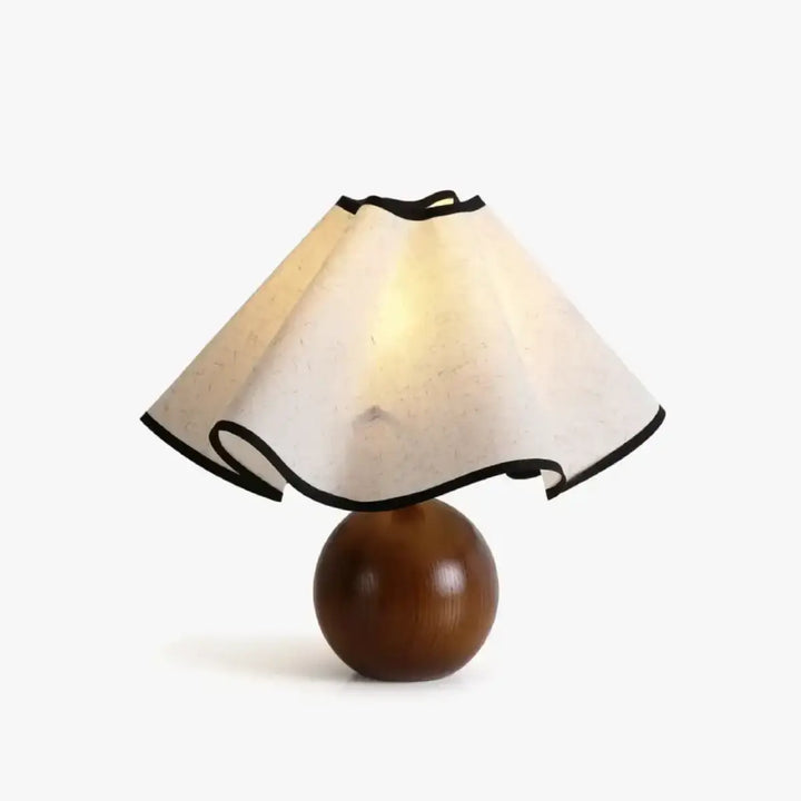 Modern Scalloped Table Lamp 1