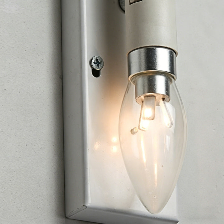 Modern Slatted Plaster Wall Lamp 12