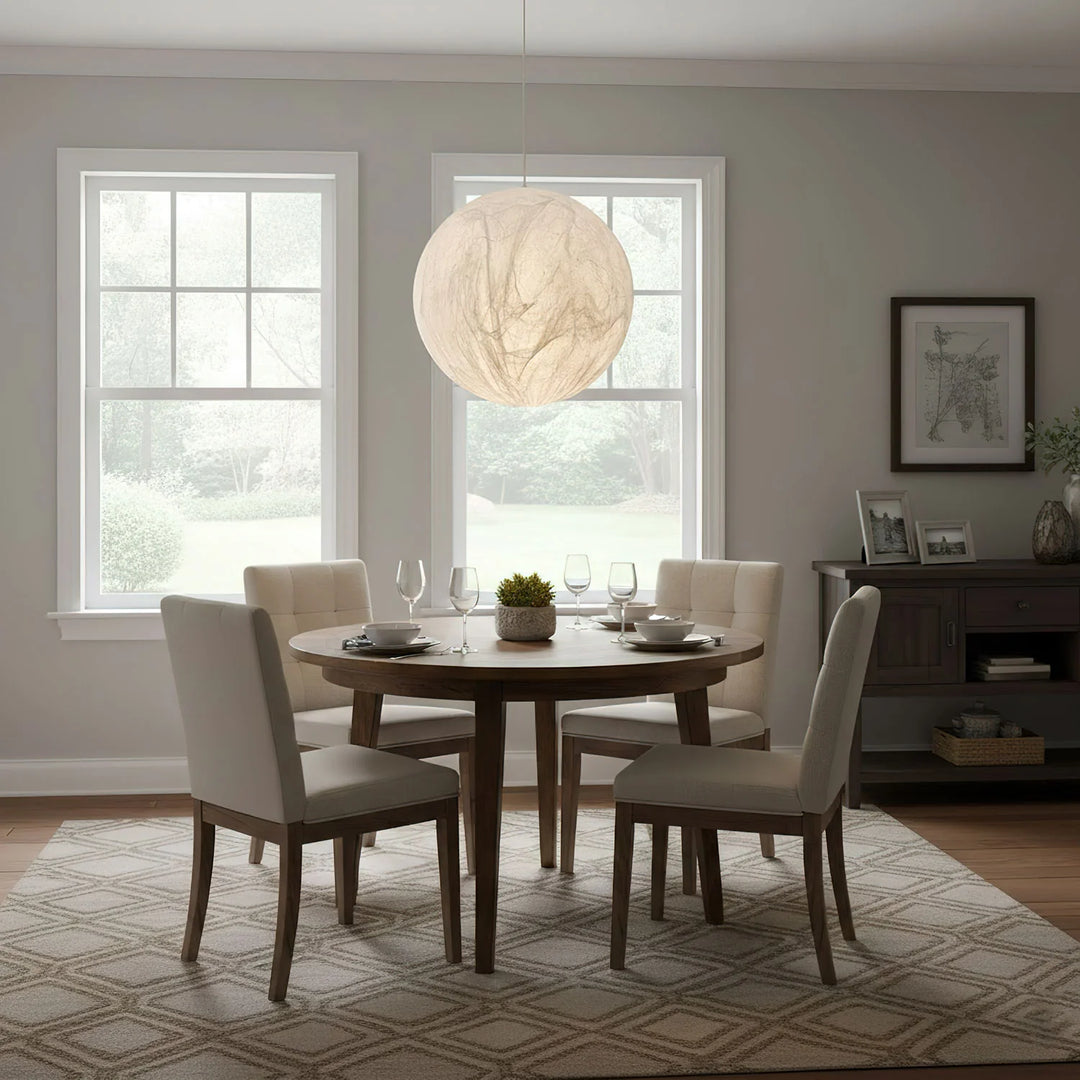 Moon Silk Pendant Lamp 12