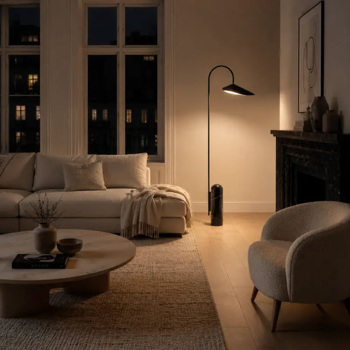Mora Modern Gooseneck Floor Lamp 12