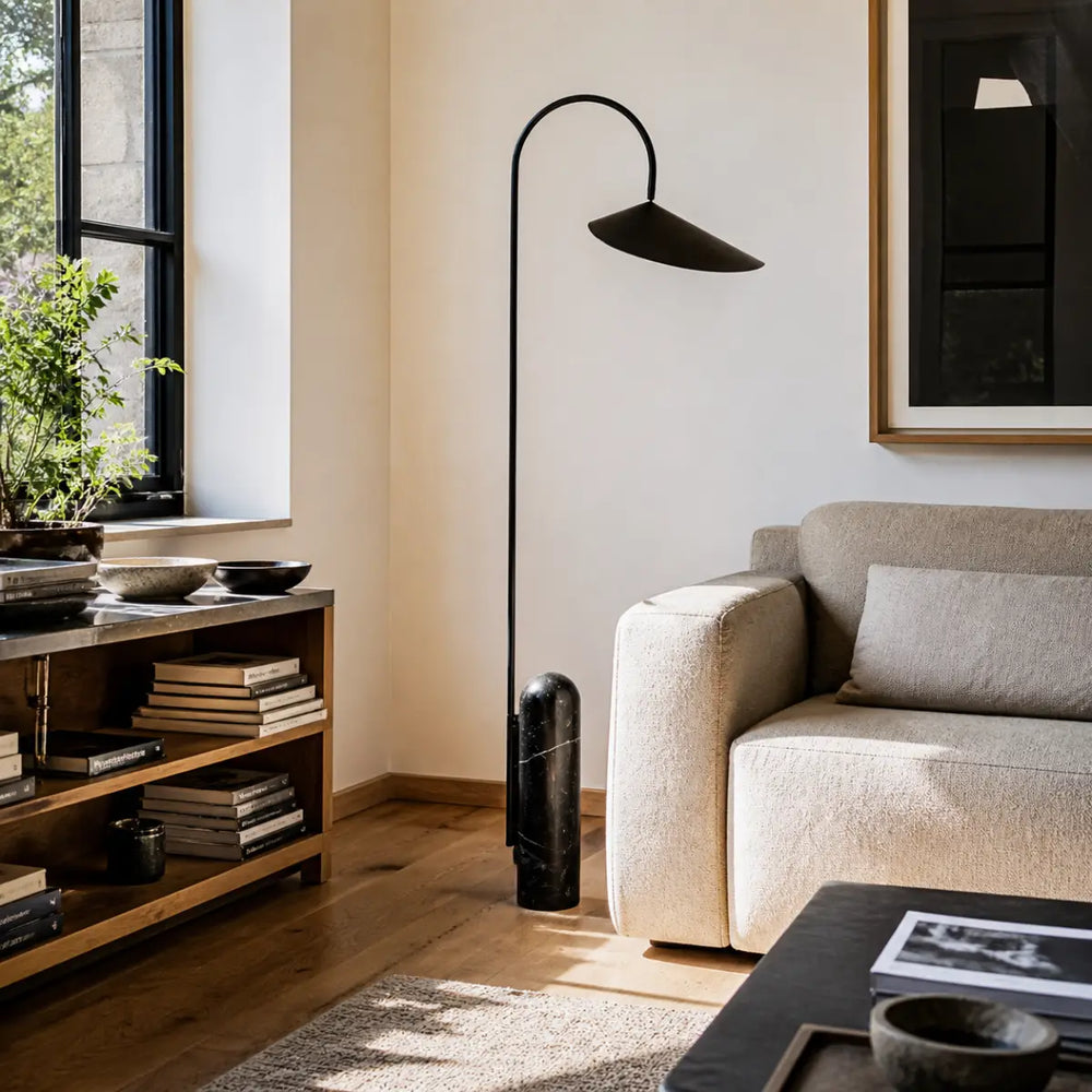 Mora Modern Gooseneck Floor Lamp 2
