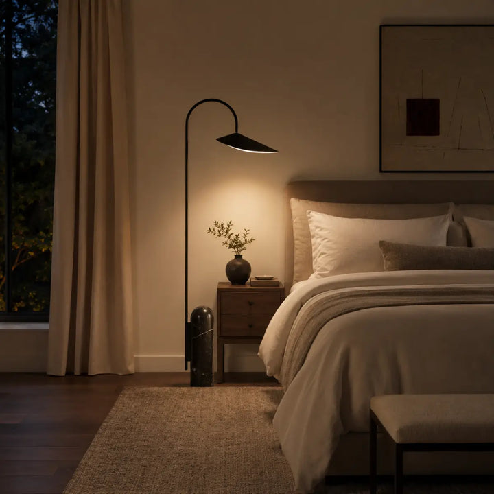 Mora Modern Gooseneck Floor Lamp 5