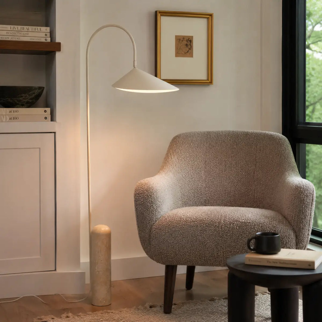 Mora Modern Gooseneck Floor Lamp 6