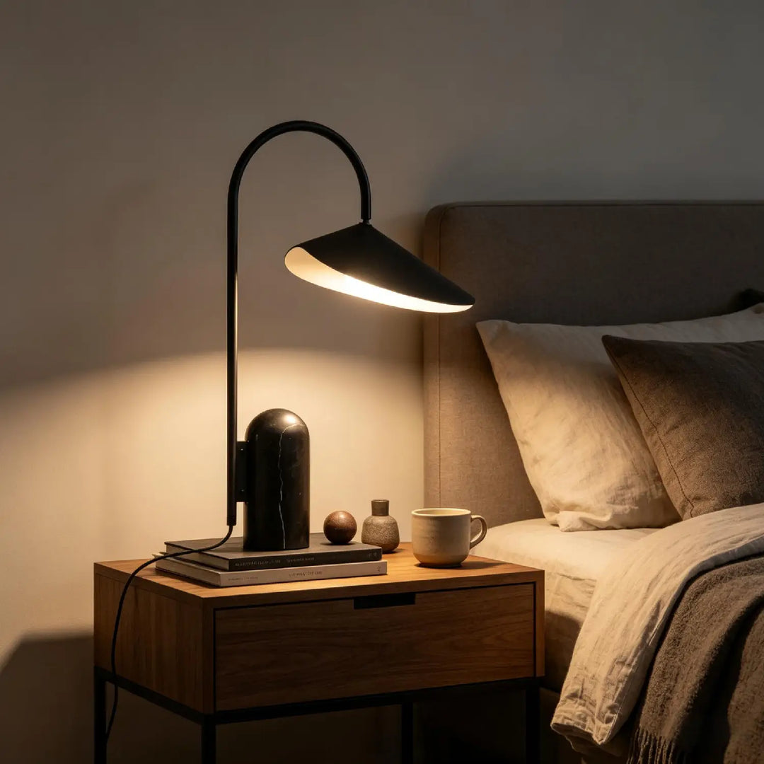 Mora Modern Gooseneck Table Lamp 6