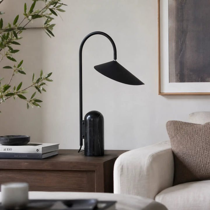 Mora Modern Gooseneck Table Lamp 7