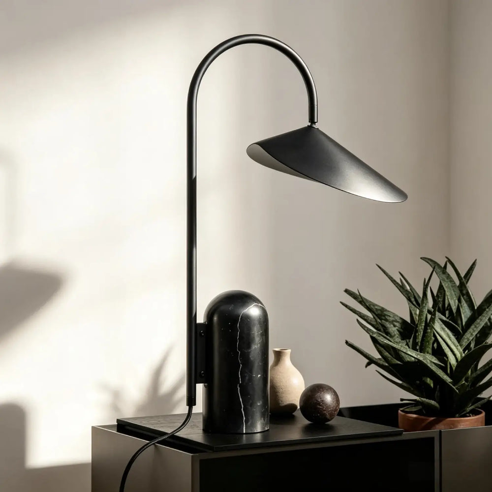 Mora Modern Gooseneck Table Lamp 8
