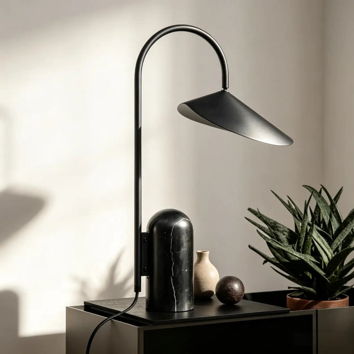 Mora Modern Gooseneck Table Lamp 8