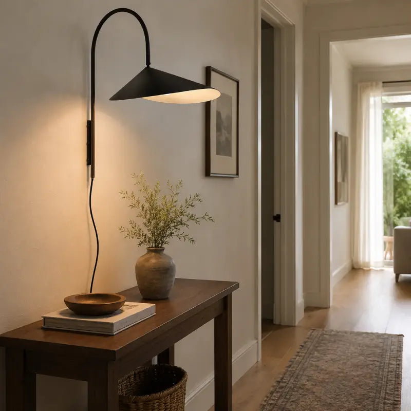 Mora Modern Gooseneck Wall Lamp 5
