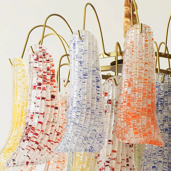 Morvian Murano Glass Chandelier