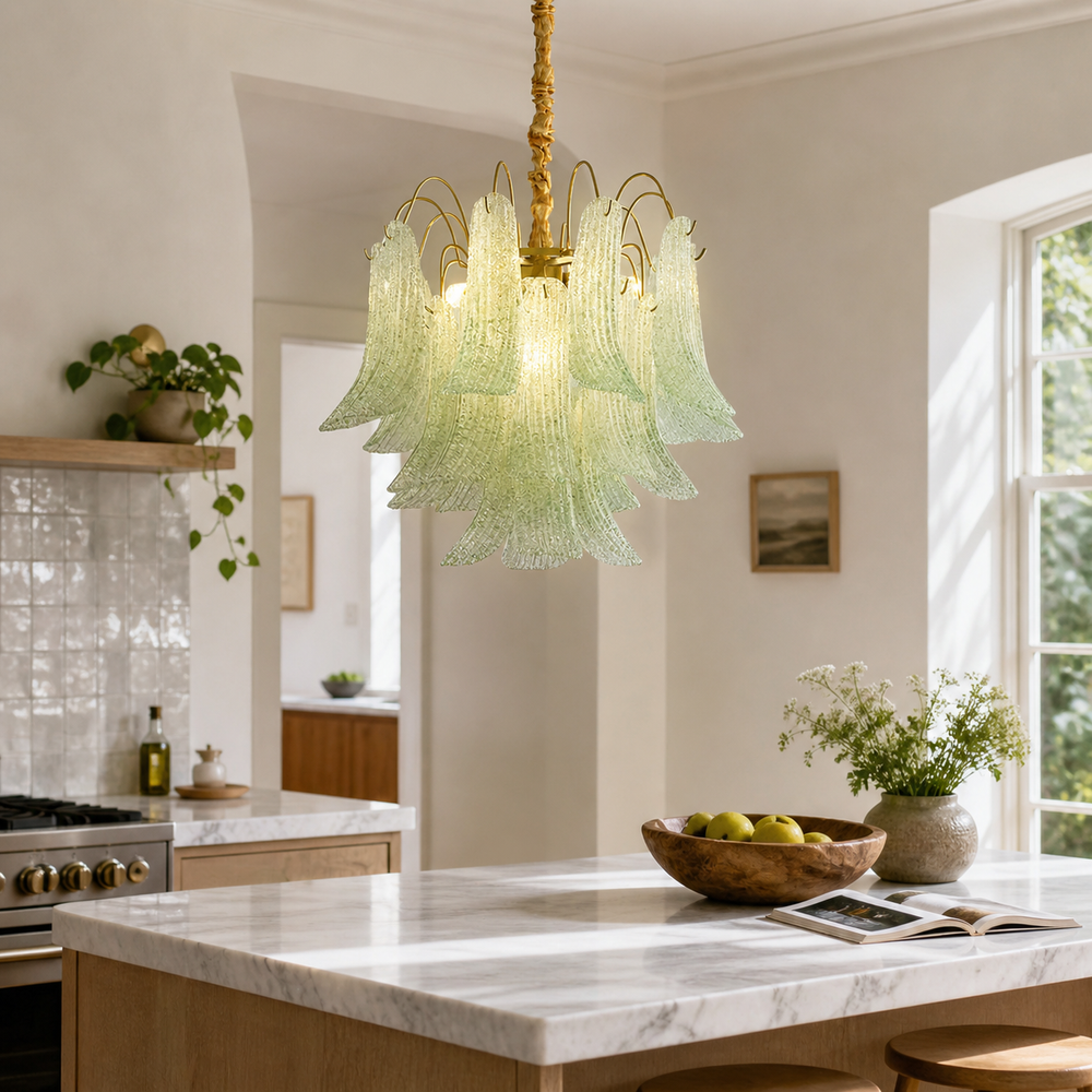 Morvian Murano Glass Chandelier 23