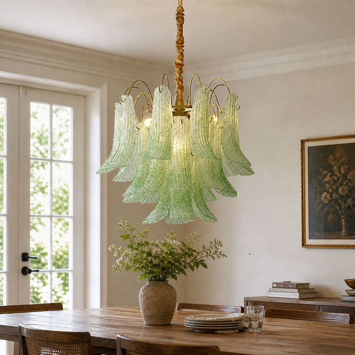 Morvian Murano Glass Chandelier 24