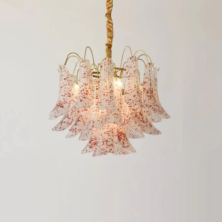 Morvian Murano Glass Chandelier