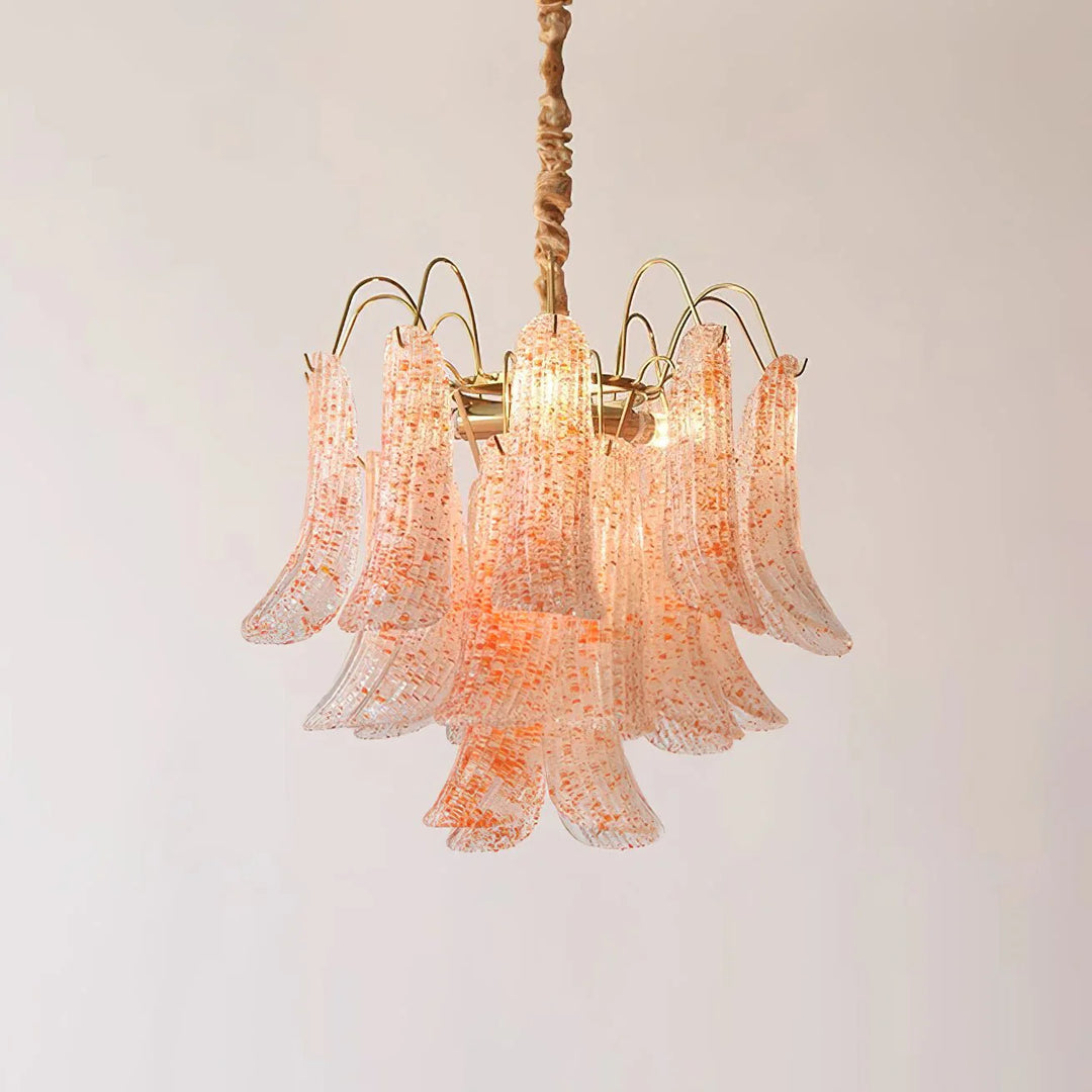 Morvian Murano Glass Chandelier